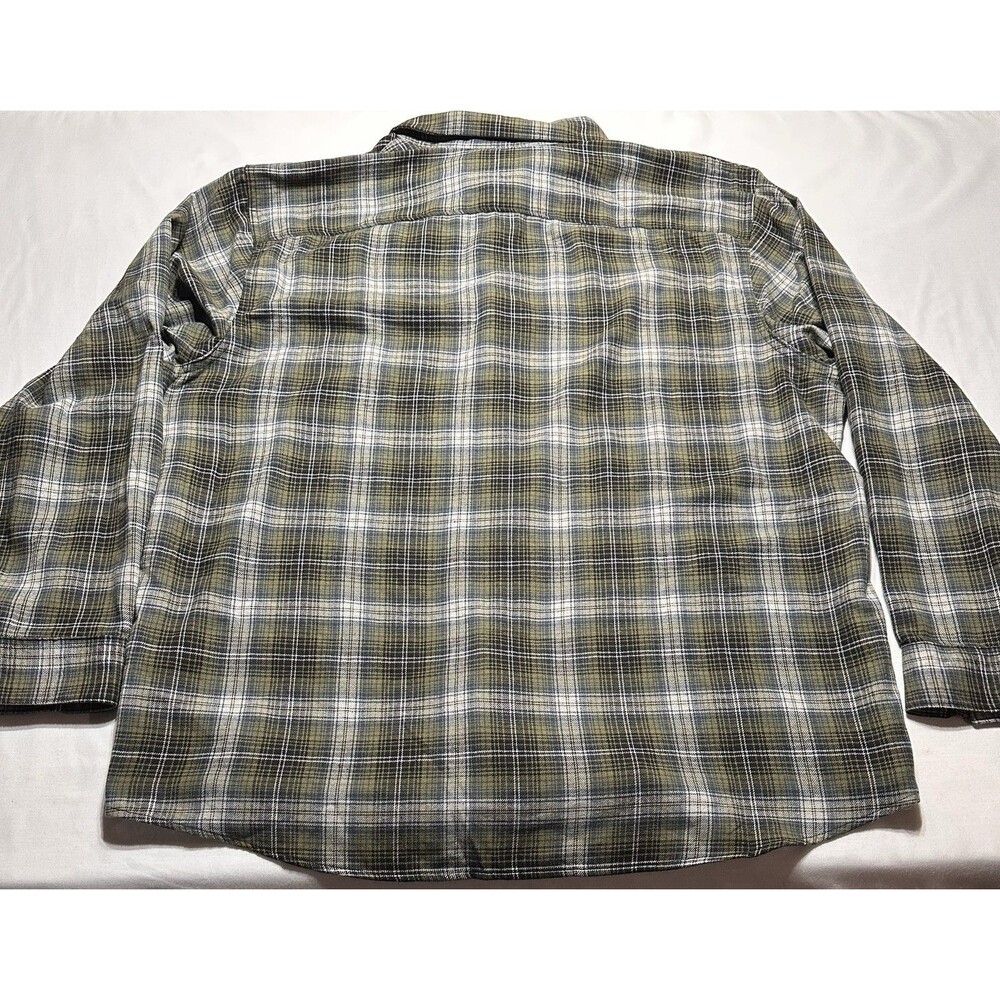 Wrangler Mens Plaid Flannel Shirt Size 3XL Pearl Snap Buttons Pocket New NWT - Picture 5 of 12
